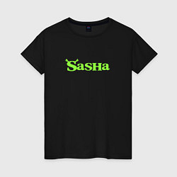 Женская футболка Саша в стиле Шрека