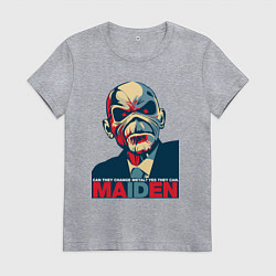 Женская футболка They can change metal