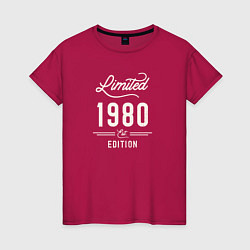 Женская футболка 1980 ограниченный выпуск