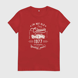 Женская футболка Я классический 1977