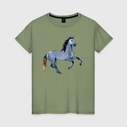Женская футболка Андалузская лошадь