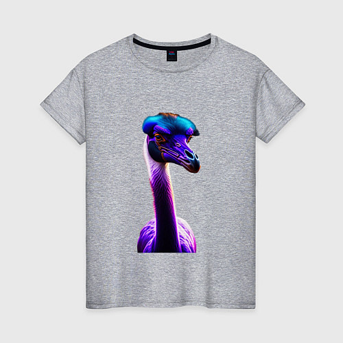 Женская футболка Ostrich / Меланж – фото 1