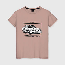 Женская футболка Toyota Supra MK3