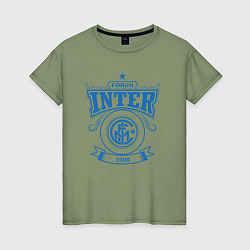 Футболка хлопковая женская Forza Inter, цвет: авокадо