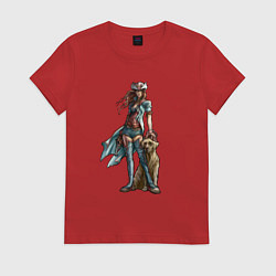 Женская футболка Fable II Героиня