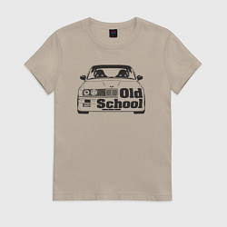 Женская футболка BMW old school