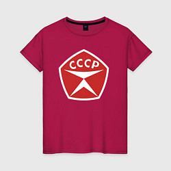 Женская футболка Качество СССР