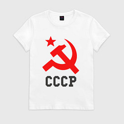 Женская футболка СССР стиль