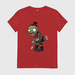 Женская футболка Зомби лучник