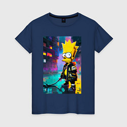 Женская футболка Bart Simpson - urban fantasy