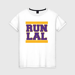 Женская футболка Run Lakers