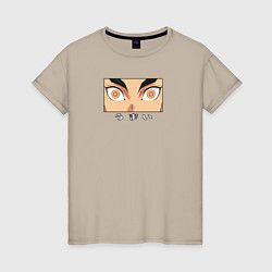 Женская футболка Глаза Кёджуро Ренгоку
