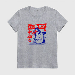 Женская футболка Человек бензопила - почита