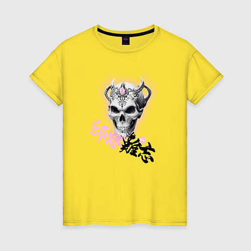 Женская футболка Айжн стайл / Желтый – фото 1