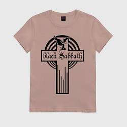 Женская футболка Black Sabbath Cross