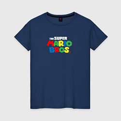 Женская футболка The Super Mario Bros Братья Супер Марио