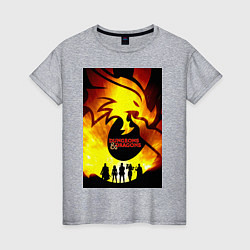 Женская футболка Подземелья и драконы