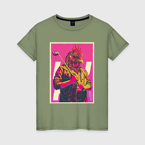 Женская футболка Dangerous Jacket / Авокадо – фото 1