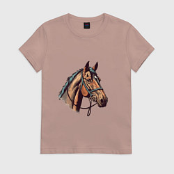 Женская футболка Коняка скакуняка