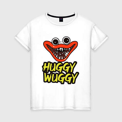 Женская футболка Радостный Хагги Вагги / Белый – фото 1
