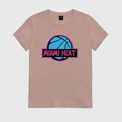 Женская футболка Miami Heat team