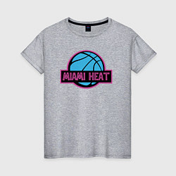 Женская футболка Miami Heat team