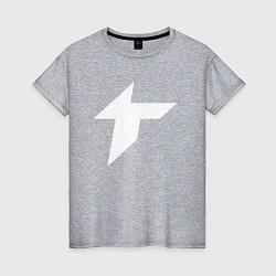 Женская футболка Thunder awaken logo