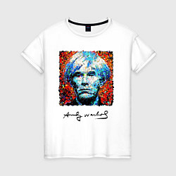 Женская футболка Andy Warhol - celebrity