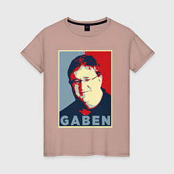 Женская футболка Gaben