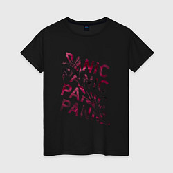Женская футболка Panic