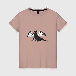 Женская футболка Dragon infinity