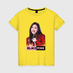 Женская футболка Rose Blackpink