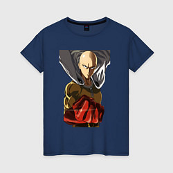 Женская футболка Saitama fist