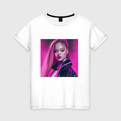 Женская футболка Blackpink Lisa аниме рисунок