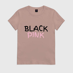 Женская футболка Граффити BlackPink