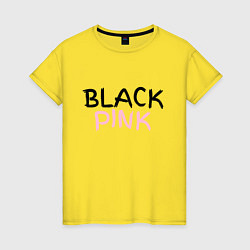 Женская футболка Граффити BlackPink