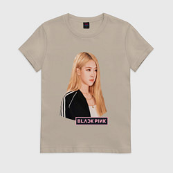 Женская футболка Blackpink Rose music