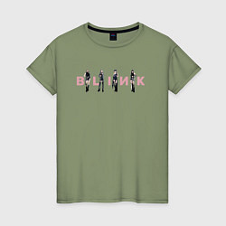 Женская футболка Blackpink Блэкпинк