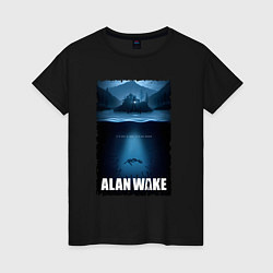 Женская футболка История Алана Вейка