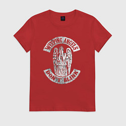 Женская футболка Плачущие ангелы