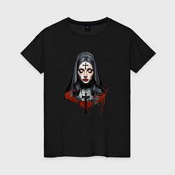 Женская футболка Evil Nun
