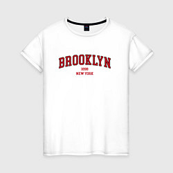 Женская футболка Brooklyn New York