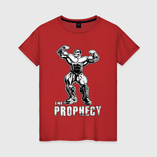 Женская футболка The prophecy / Красный – фото 1