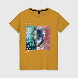 Женская футболка Van Gogh Negative