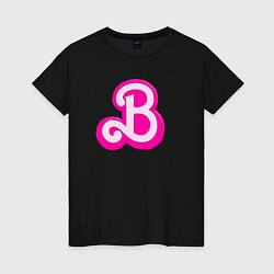 Женская футболка Б - значит Барби