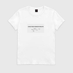 Женская футболка Креатин моногидрат