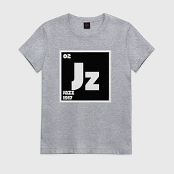 Женская футболка Jazz 1917