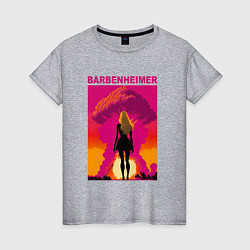 Женская футболка Барбенгеймер