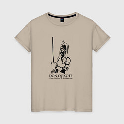 Женская футболка Don Quixote