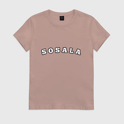 Женская футболка Sosala